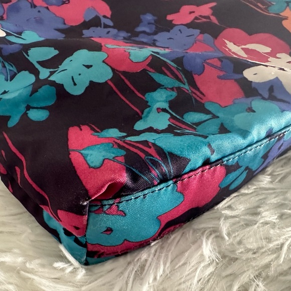 TUMI Floral Nylon Messenger Crossbody Bag - Picture 8 of 12